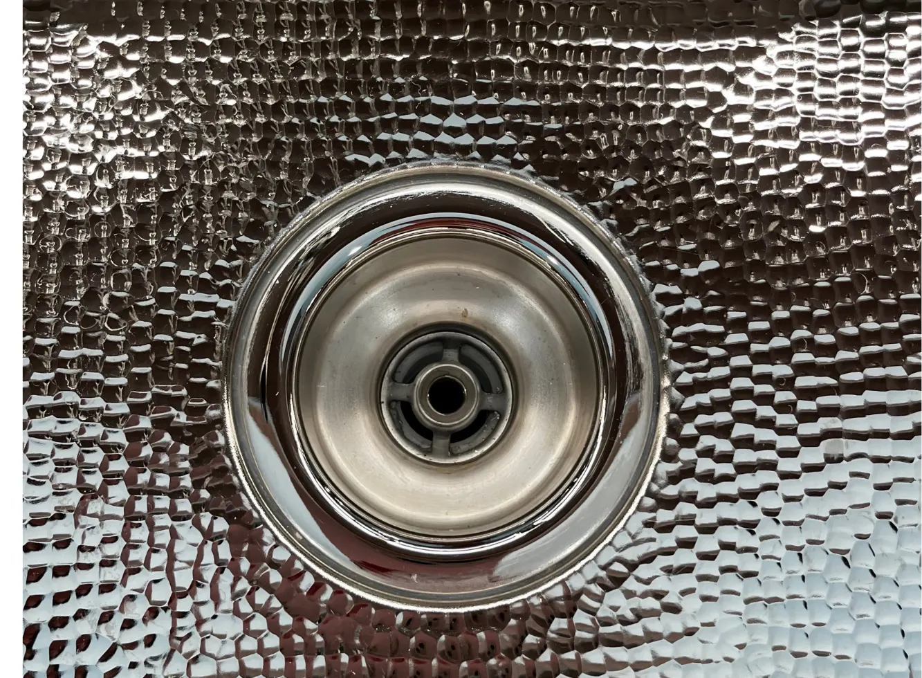 Polished drain